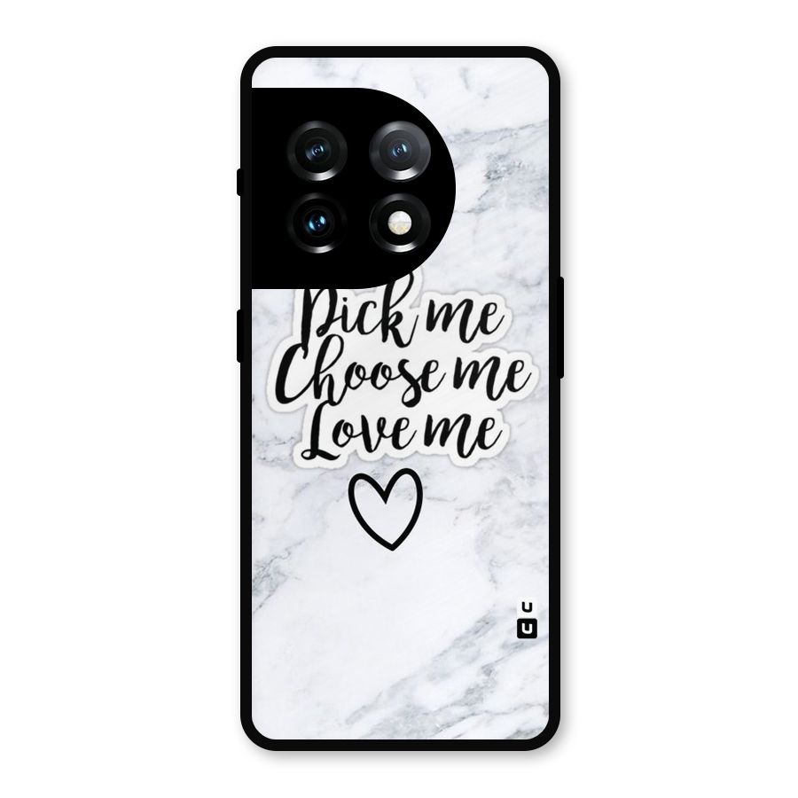 Just Me Metal Back Case for OnePlus 11