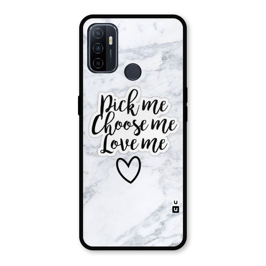 Just Me Metal Back Case for Oppo A53
