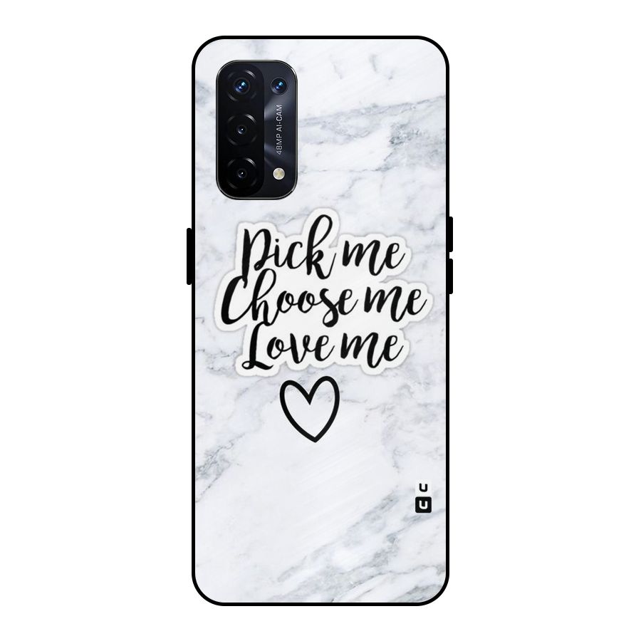 Just Me Metal Back Case for Oppo A74 5G