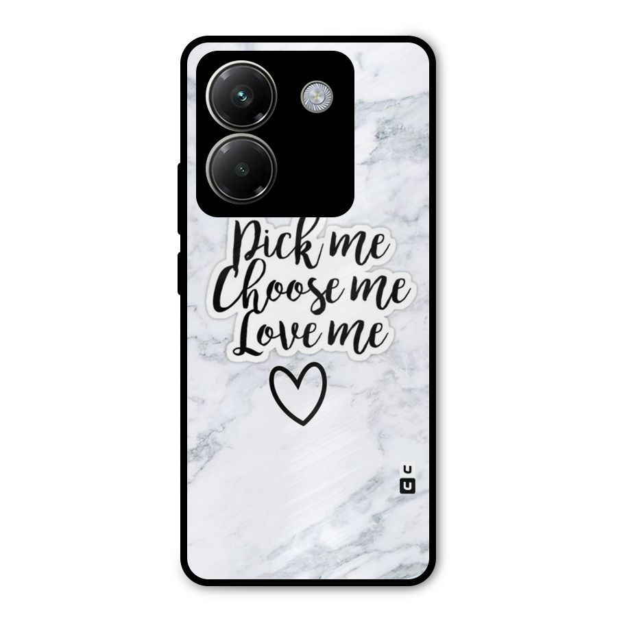 Just Me Metal Back Case for Poco M7 Pro 5G
