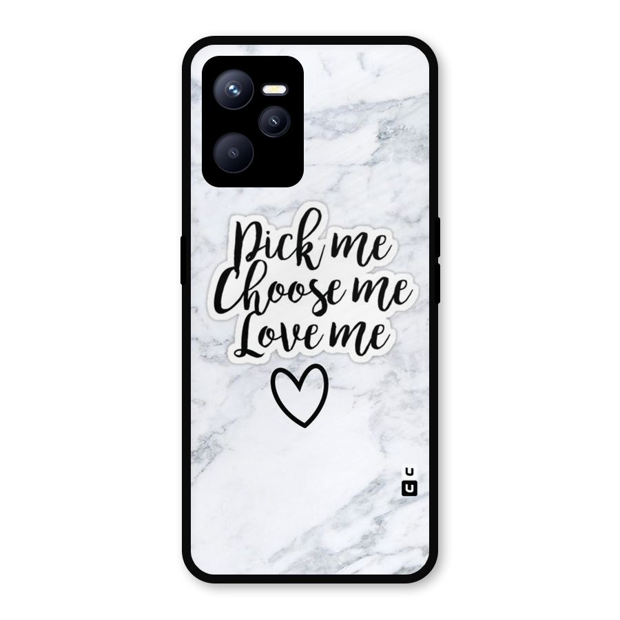 Just Me Metal Back Case for Realme C35