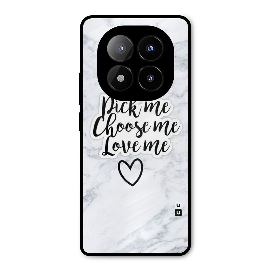 Just Me Metal Back Case for Redmi Note 14 Pro Plus 5G