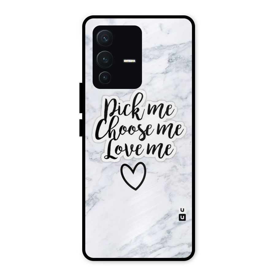 Just Me Metal Back Case for Vivo V23 5G