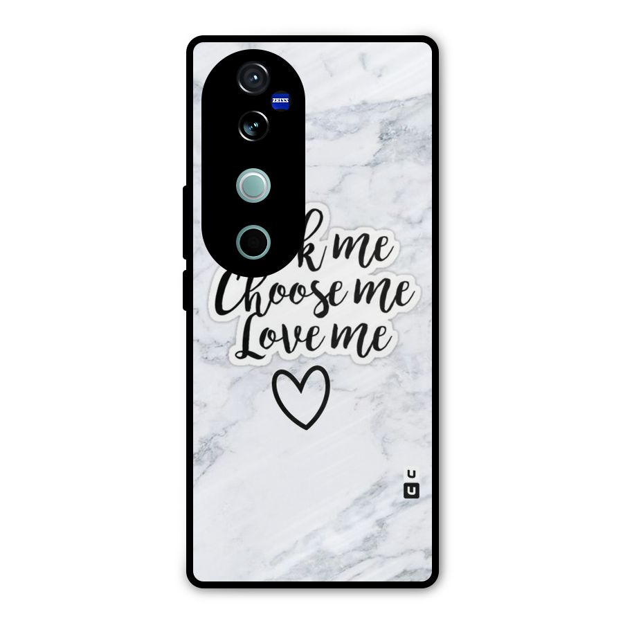 Just Me Metal Back Case for Vivo V40