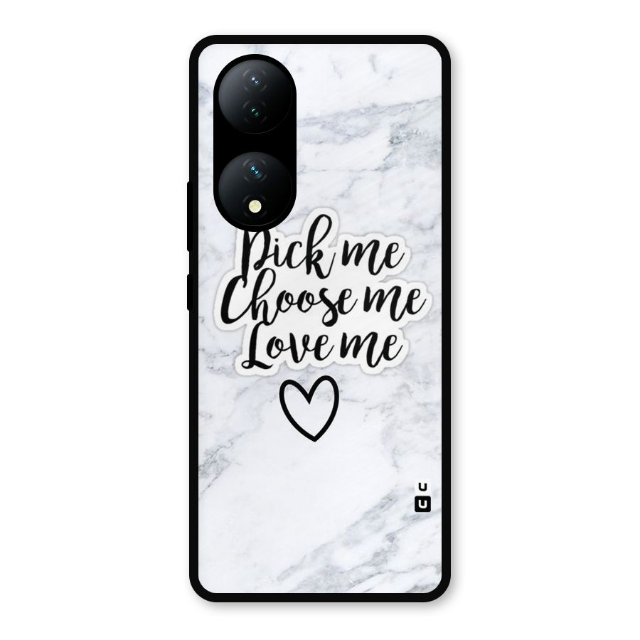 Just Me Metal Back Case for Vivo Y100