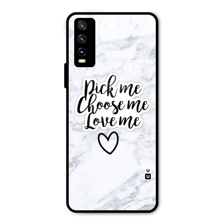 Just Me Metal Back Case for Vivo Y20t