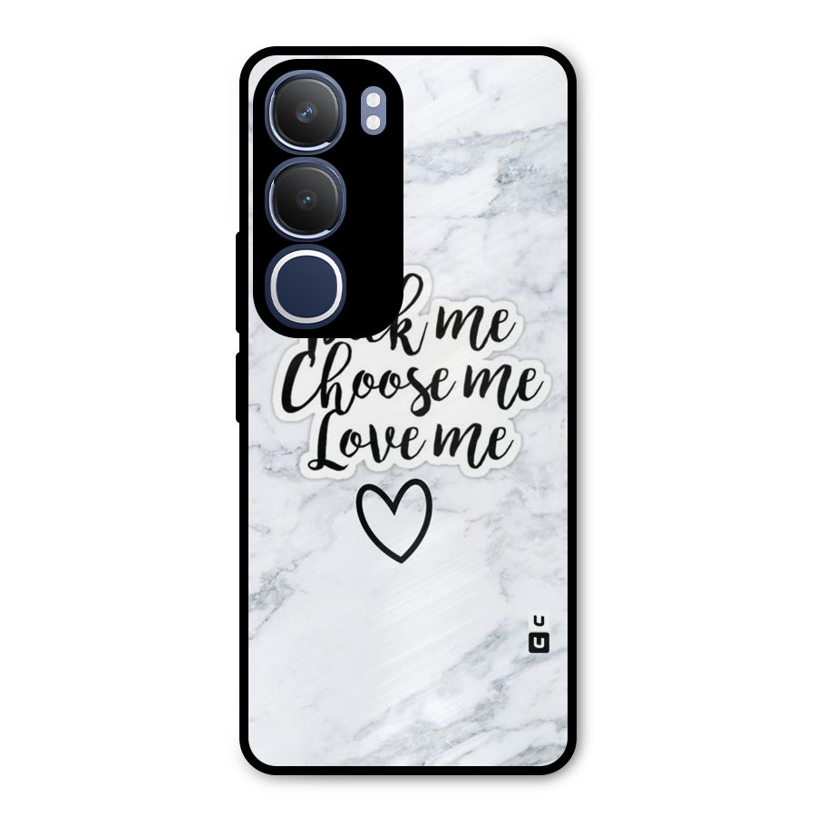 Just Me Metal Back Case for Vivo Y29