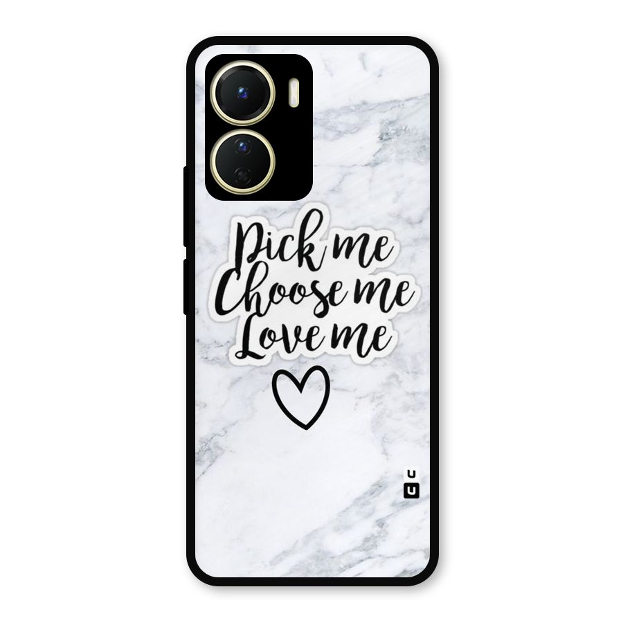Just Me Metal Back Case for Vivo Y56