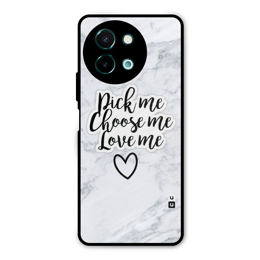 Just Me Metal Back Case for Vivo Y58