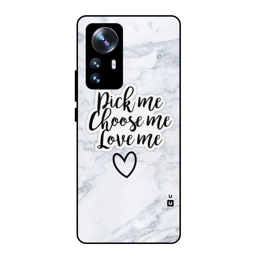Just Me Metal Back Case for Xiaomi 12 Pro