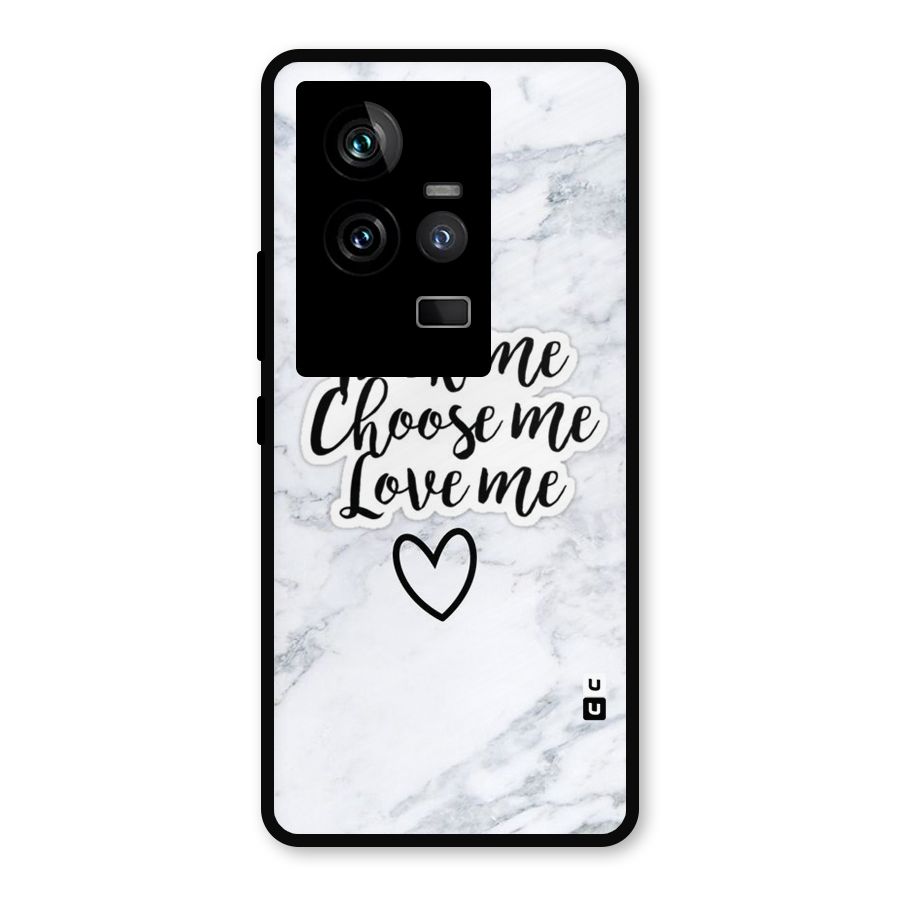Just Me Metal Back Case for iQOO 11 5G
