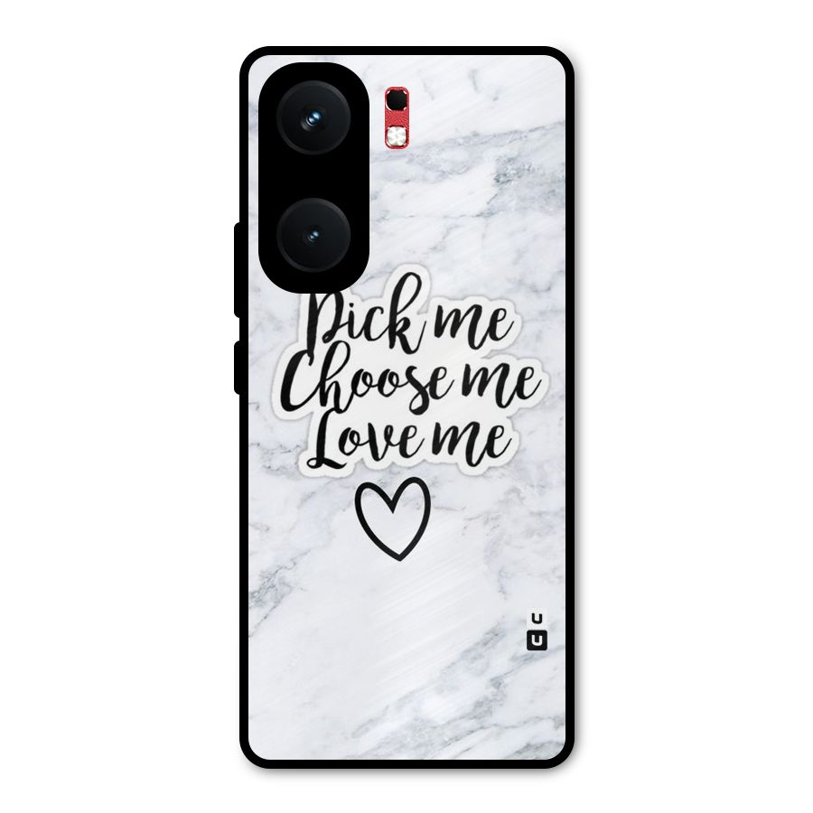 Just Me Metal Back Case for iQOO Neo 9 Pro
