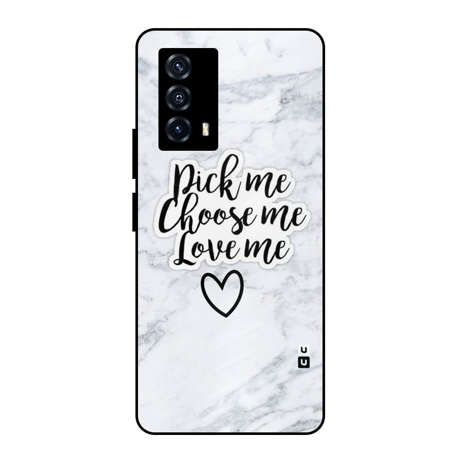 Just Me Metal Back Case for iQOO Z5