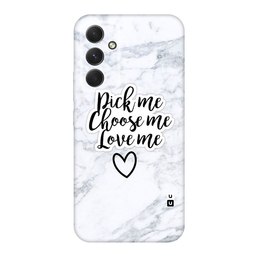 Just Me Original Polycarbonate Back Case for Galaxy A54