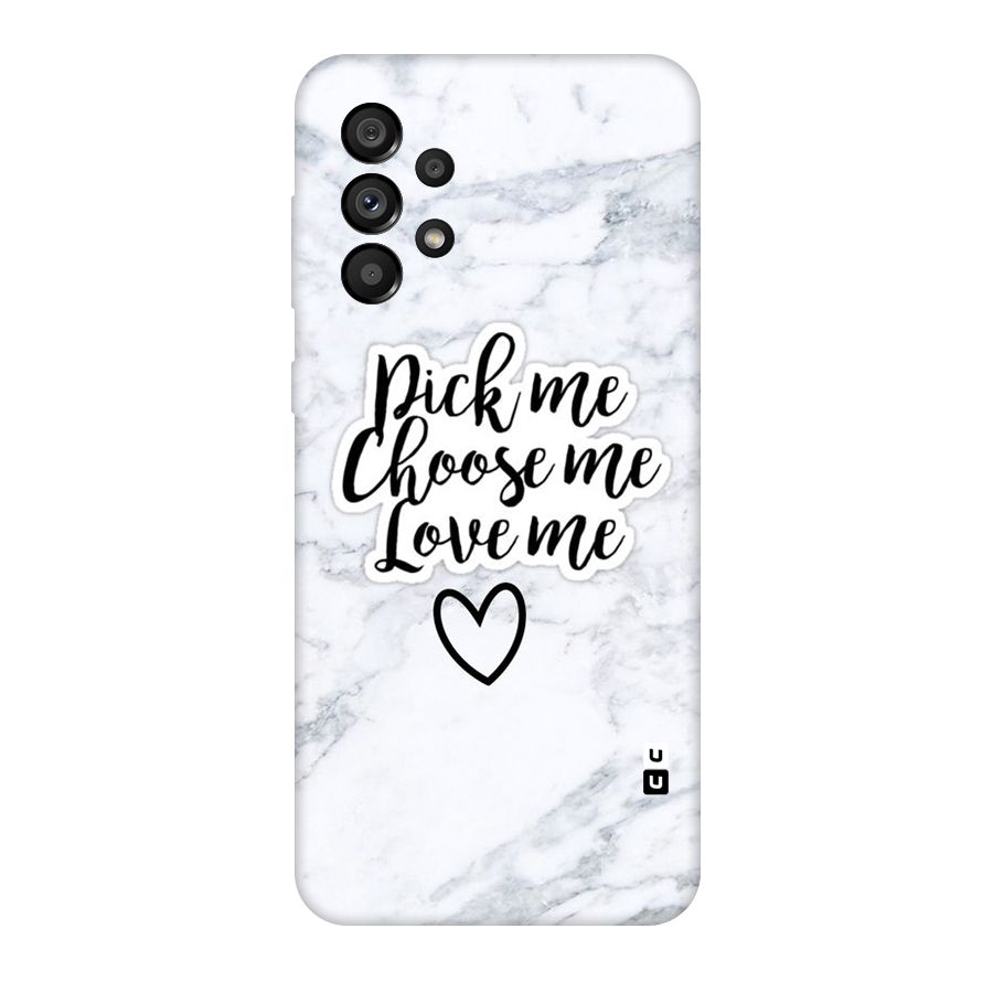 Just Me Original Polycarbonate Back Case for Galaxy A73 5G