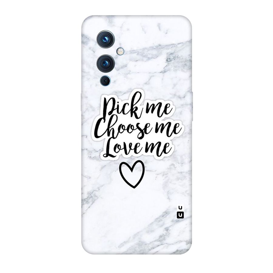 Just Me Original Polycarbonate Back Case for OnePlus 9