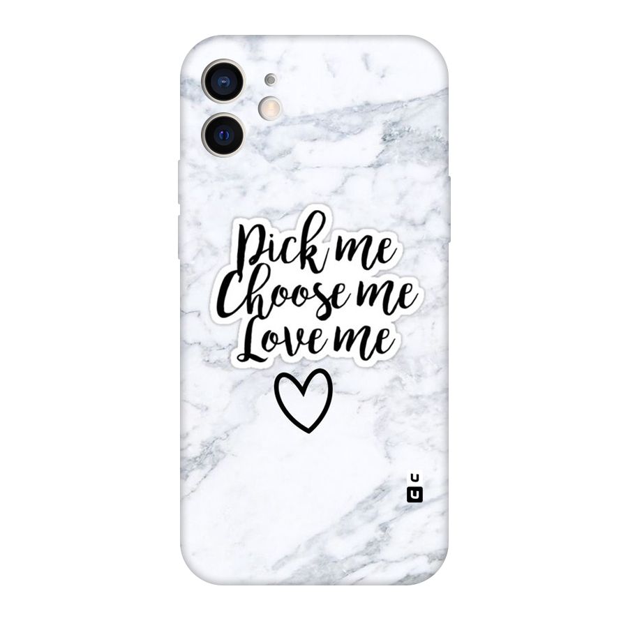 Just Me Original Polycarbonate Back Case for iPhone 12