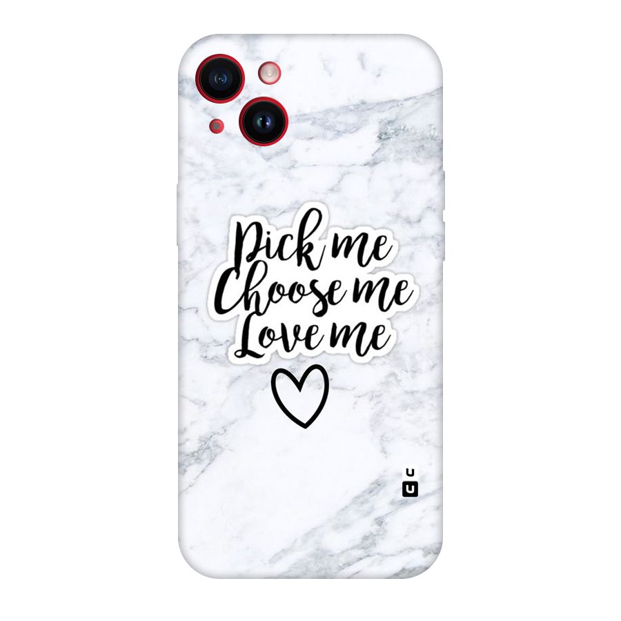 Just Me Original Polycarbonate Back Case for iPhone 14 Plus