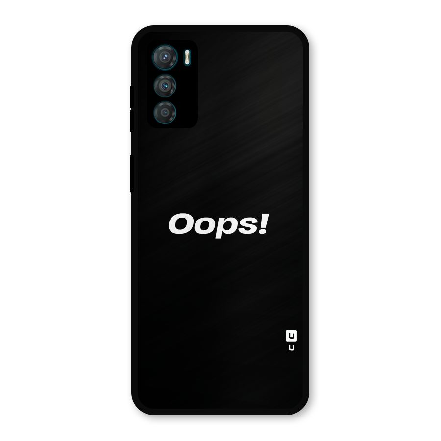 Just Oops Metal Back Case for Moto G42