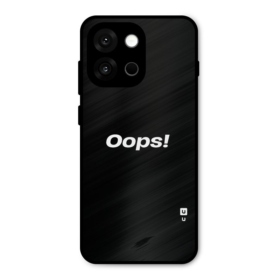 Just Oops Metal Back Case for OnePlus 13s