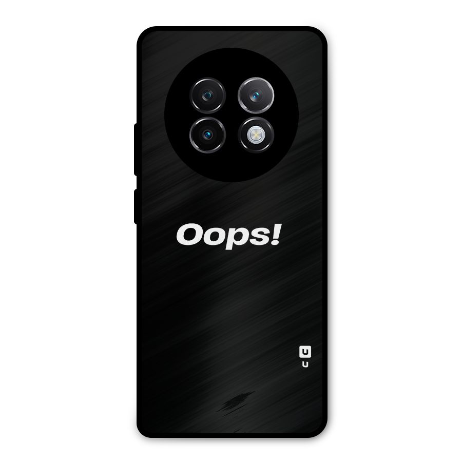 Just Oops Metal Back Case for Realme 13 Plus