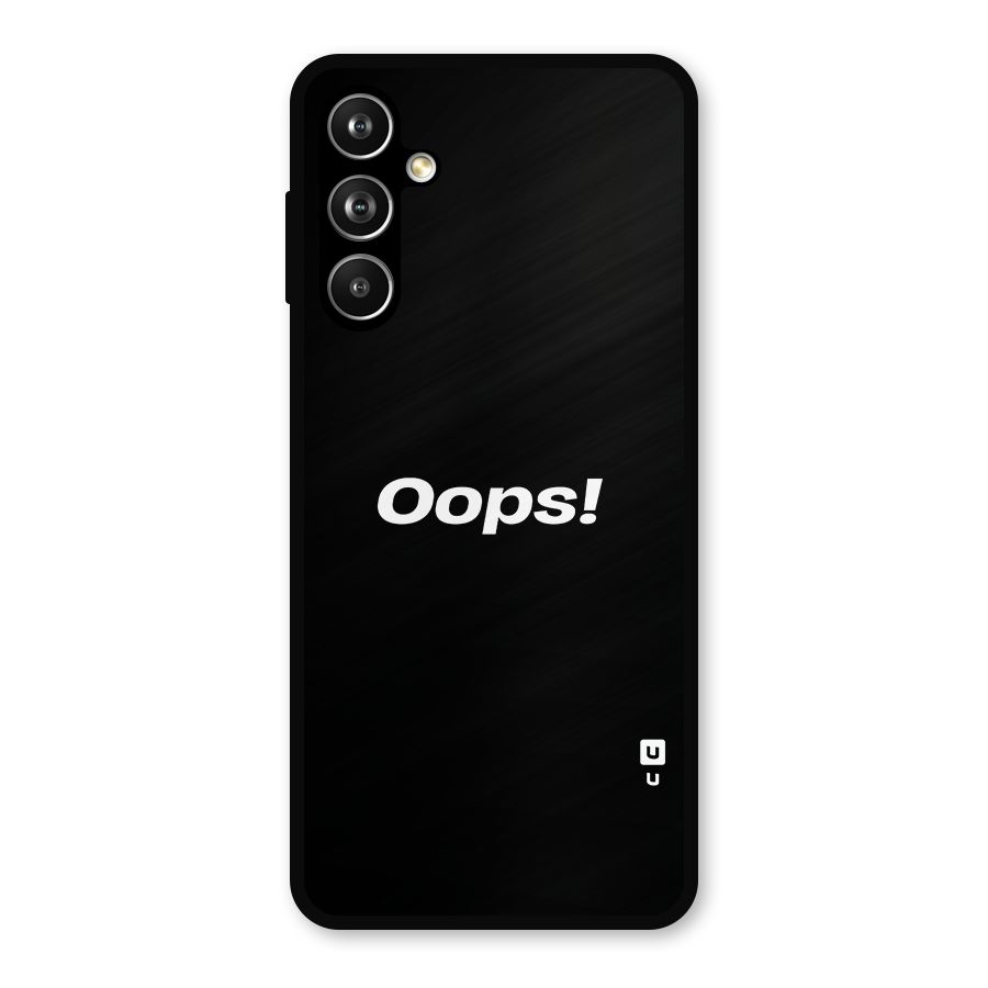Just Oops Metal Back Case for Samsung Galaxy M54
