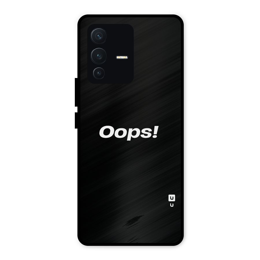 Just Oops Metal Back Case for Vivo V23 5G