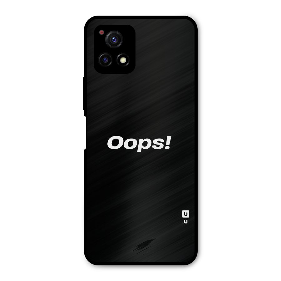 Just Oops Metal Back Case for Vivo Y72 5G