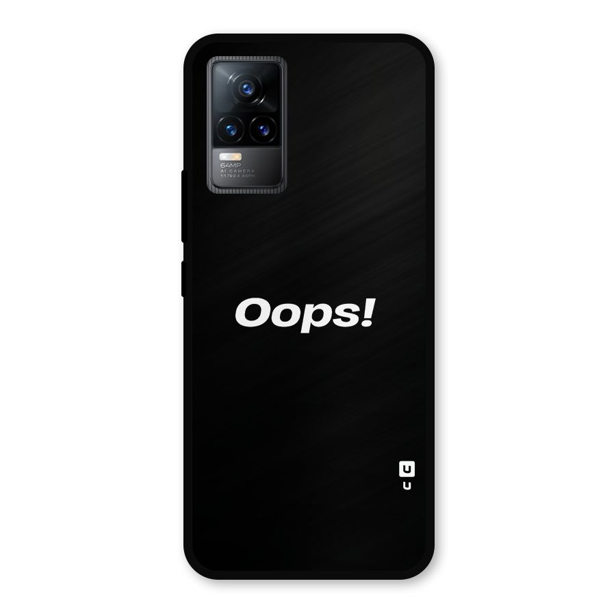 Just Oops Metal Back Case for Vivo Y73