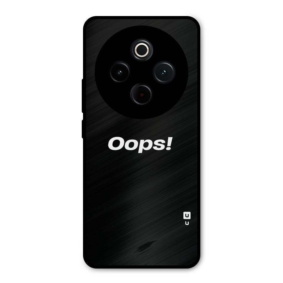 Just Oops Metal Back Case for iQOO Z10
