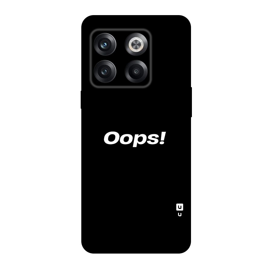 Just Oops Original Polycarbonate Back Case for OnePlus 10T