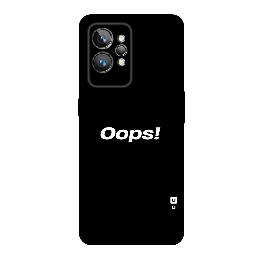 Just Oops Original Polycarbonate Back Case for Realme GT2 Pro