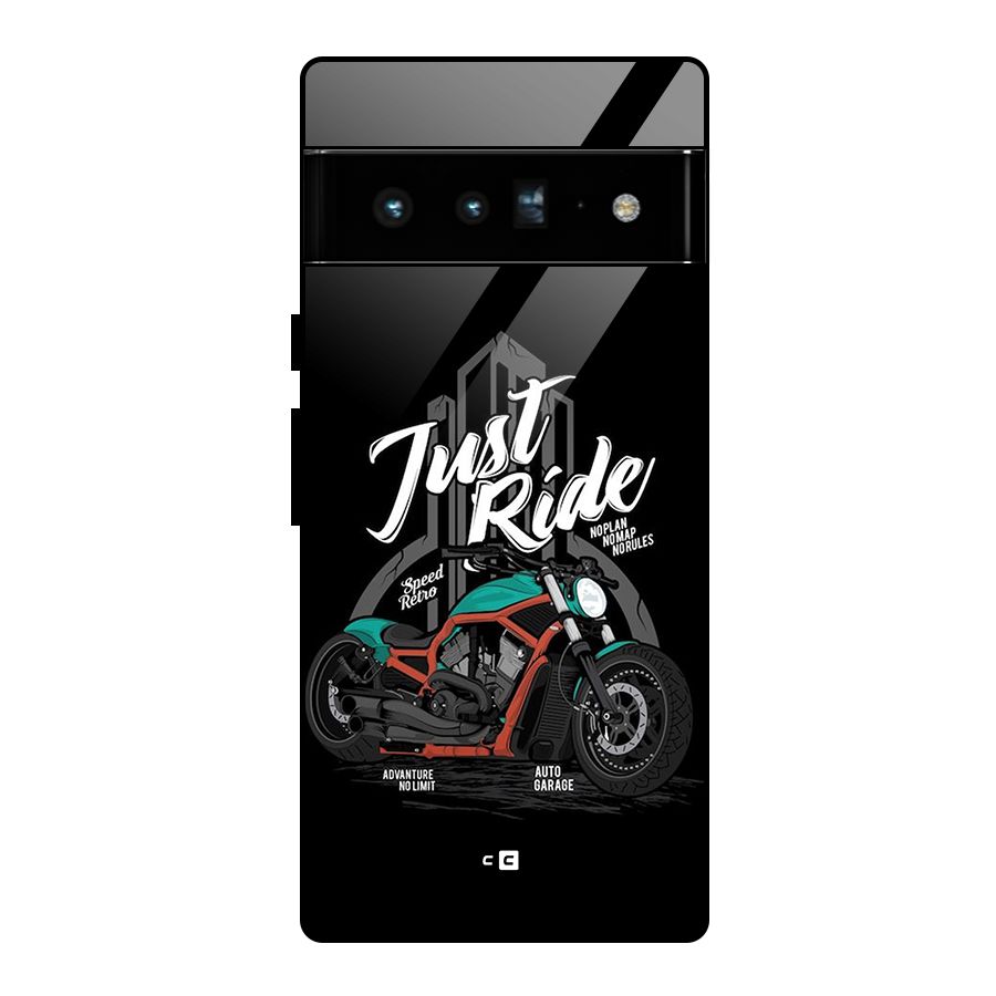 Just Ride Speed Glass Back Case for Google Pixel 6 Pro