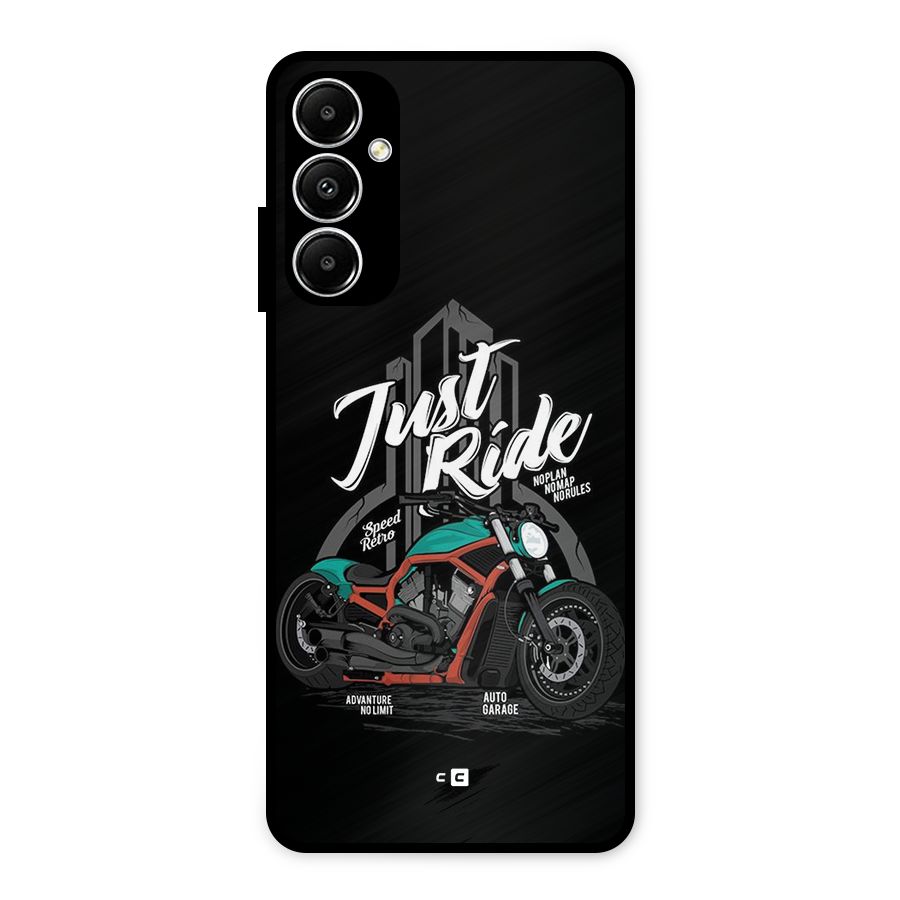 Just Ride Speed Metal Back Case for Galaxy A05s