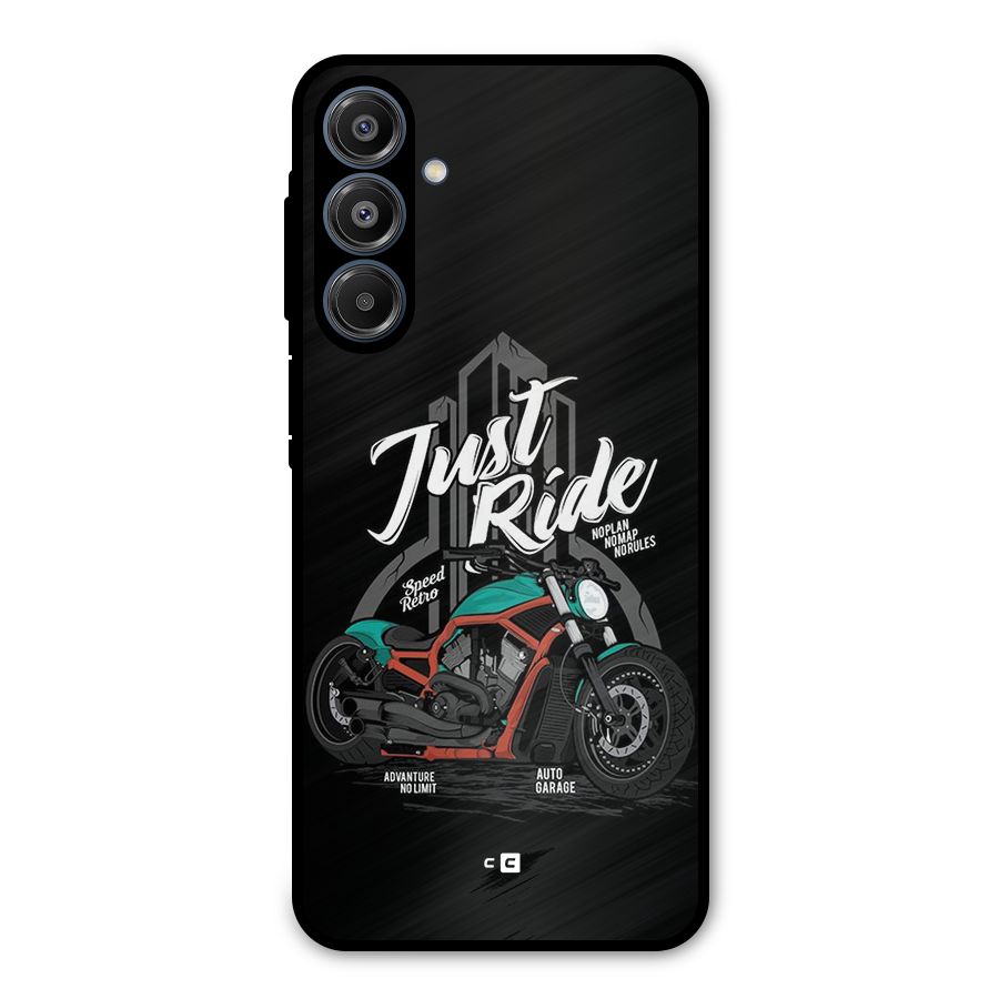 Just Ride Speed Metal Back Case for Galaxy A16 5G
