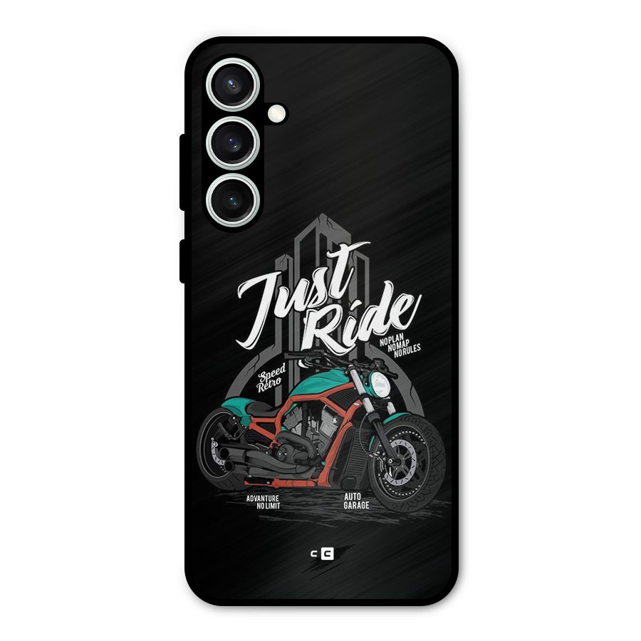 Just Ride Speed Metal Back Case for Galaxy S23 FE