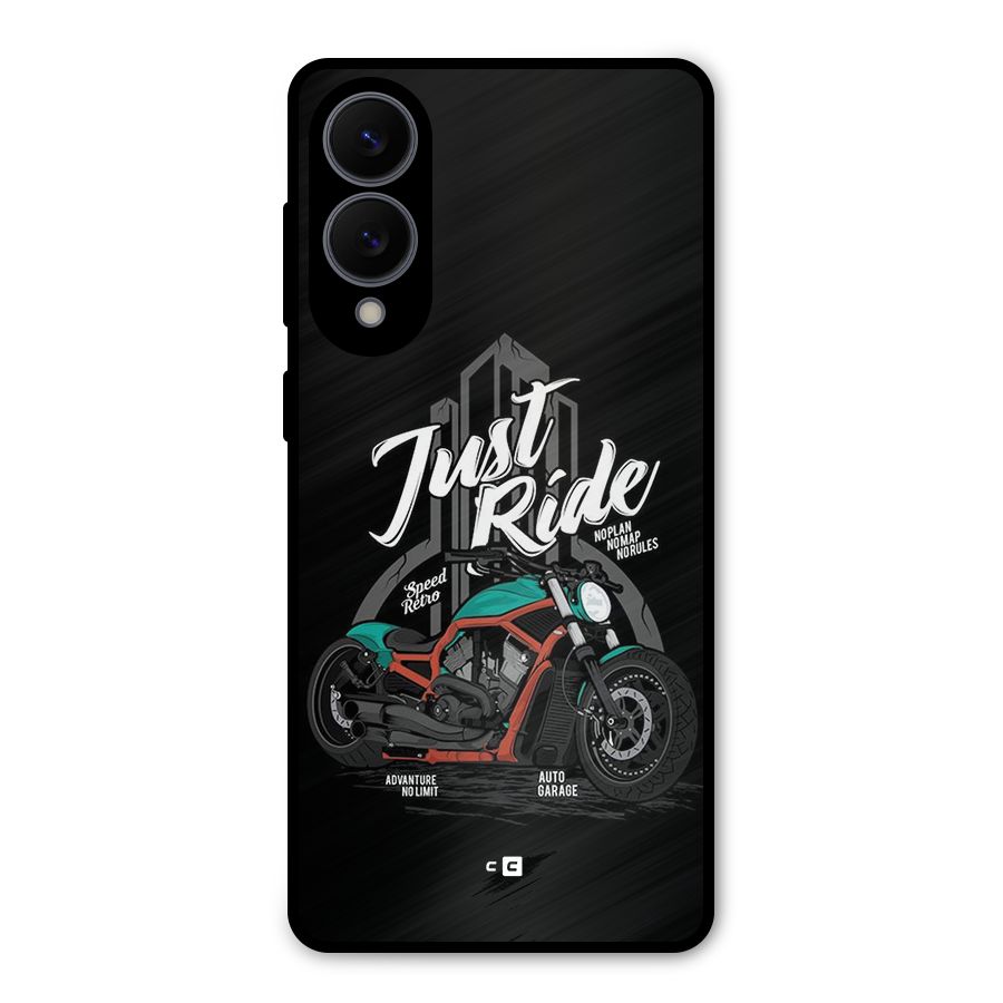 Just Ride Speed Metal Back Case for Galaxy S25 Edge