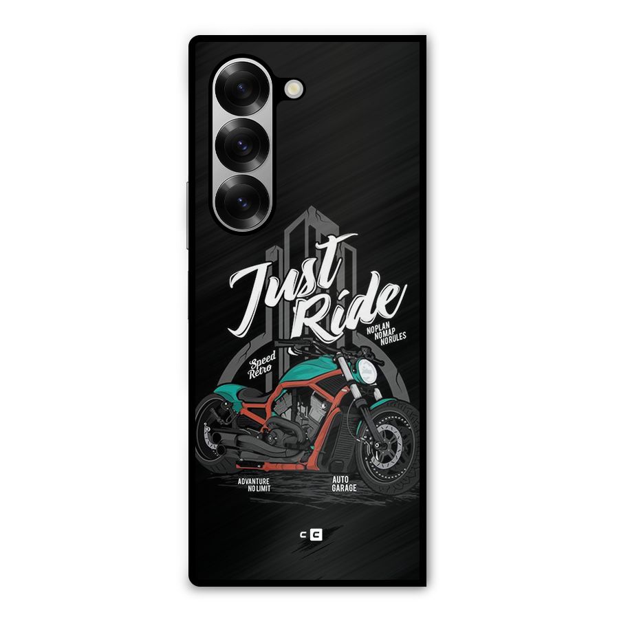 Just Ride Speed Metal Back Case for Galaxy Z Fold6