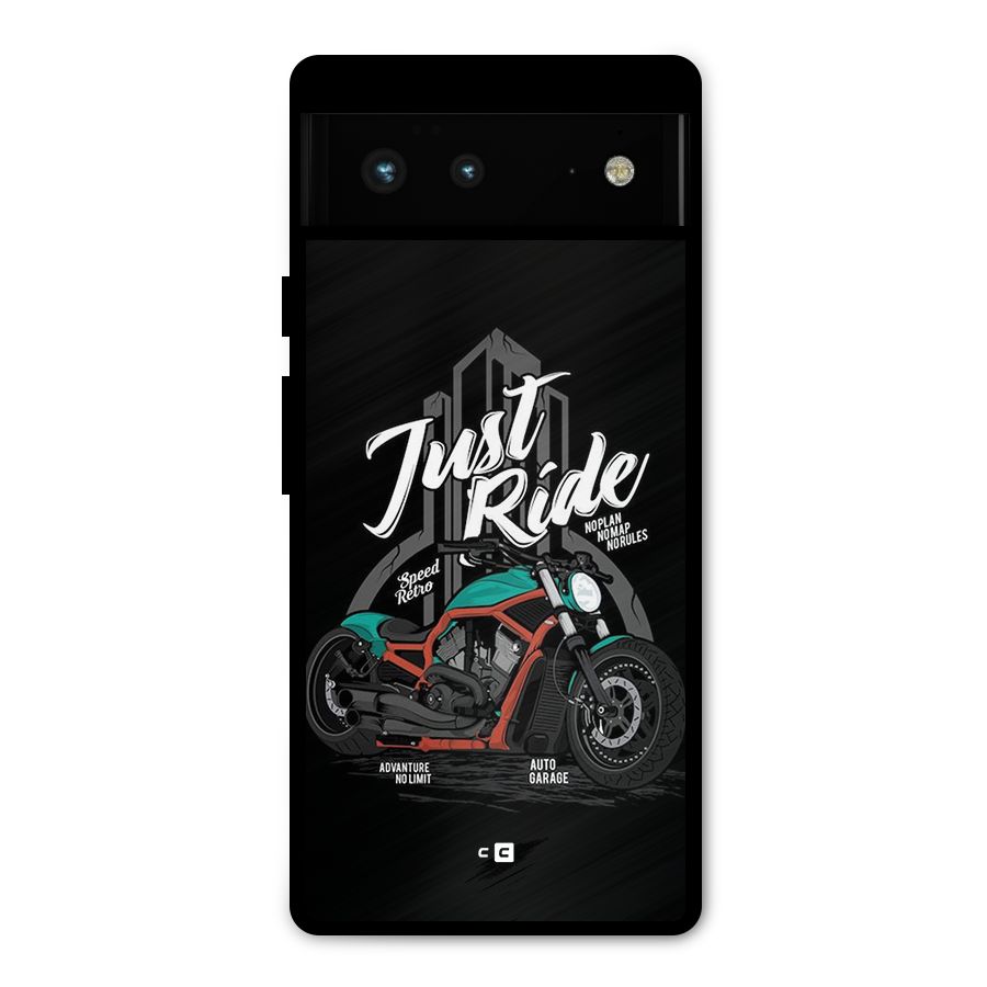 Just Ride Speed Metal Back Case for Google Pixel 6