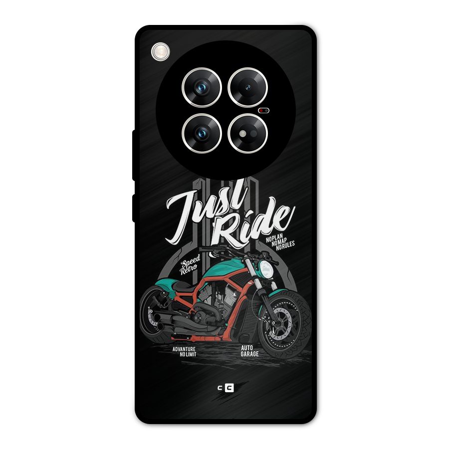 Just Ride Speed Metal Back Case for Infinix Zero 40 5G