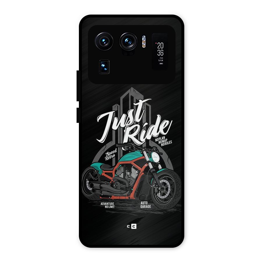 Just Ride Speed Metal Back Case for Mi 11 Ultra