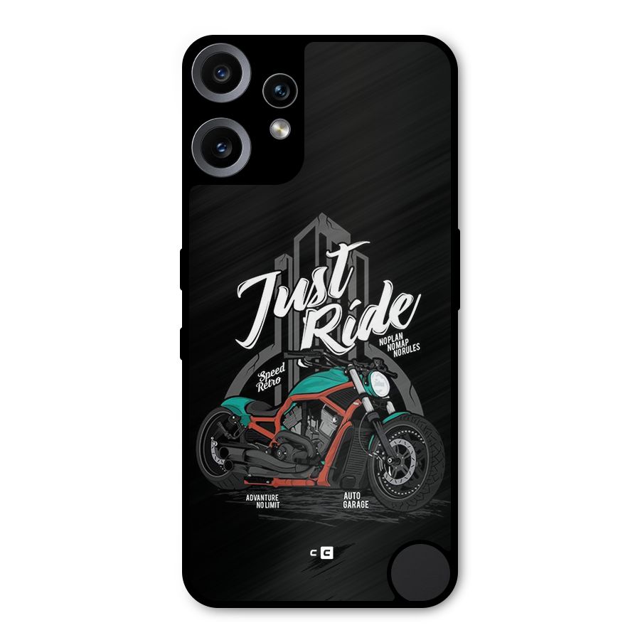 Just Ride Speed Metal Back Case for Nothing CMF Phone 2 Pro