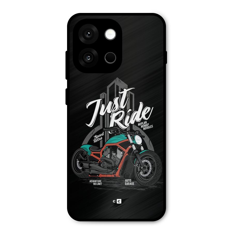 Just Ride Speed Metal Back Case for OnePlus 13s