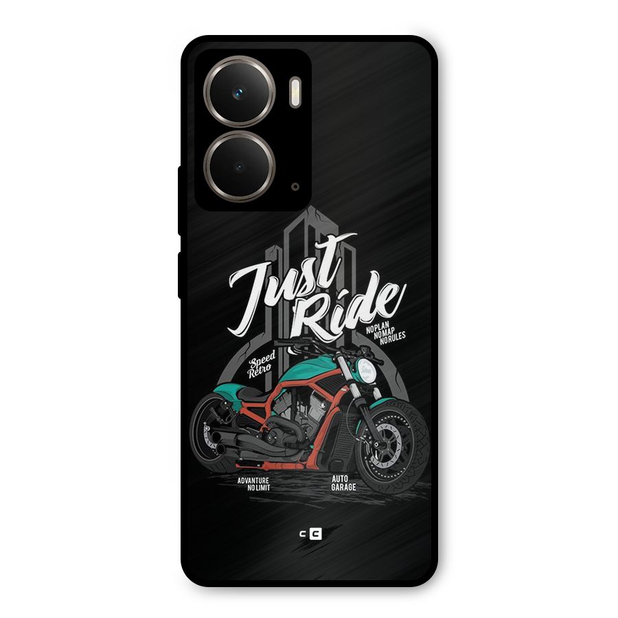 Just Ride Speed Metal Back Case for Realme P3