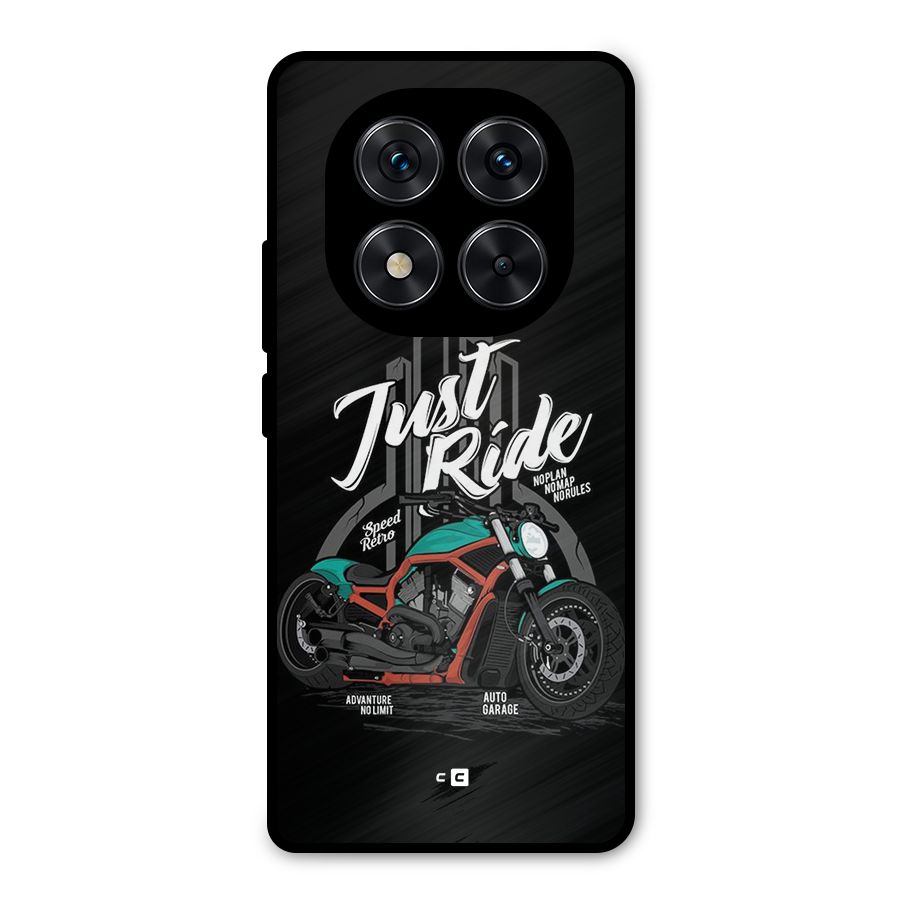 Just Ride Speed Metal Back Case for Redmi Note 14 Pro 5G