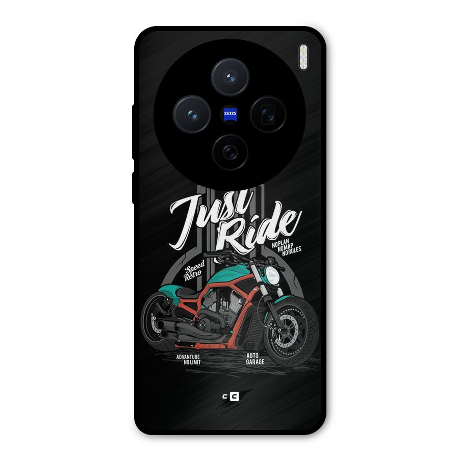 Just Ride Speed Metal Back Case for Vivo X200