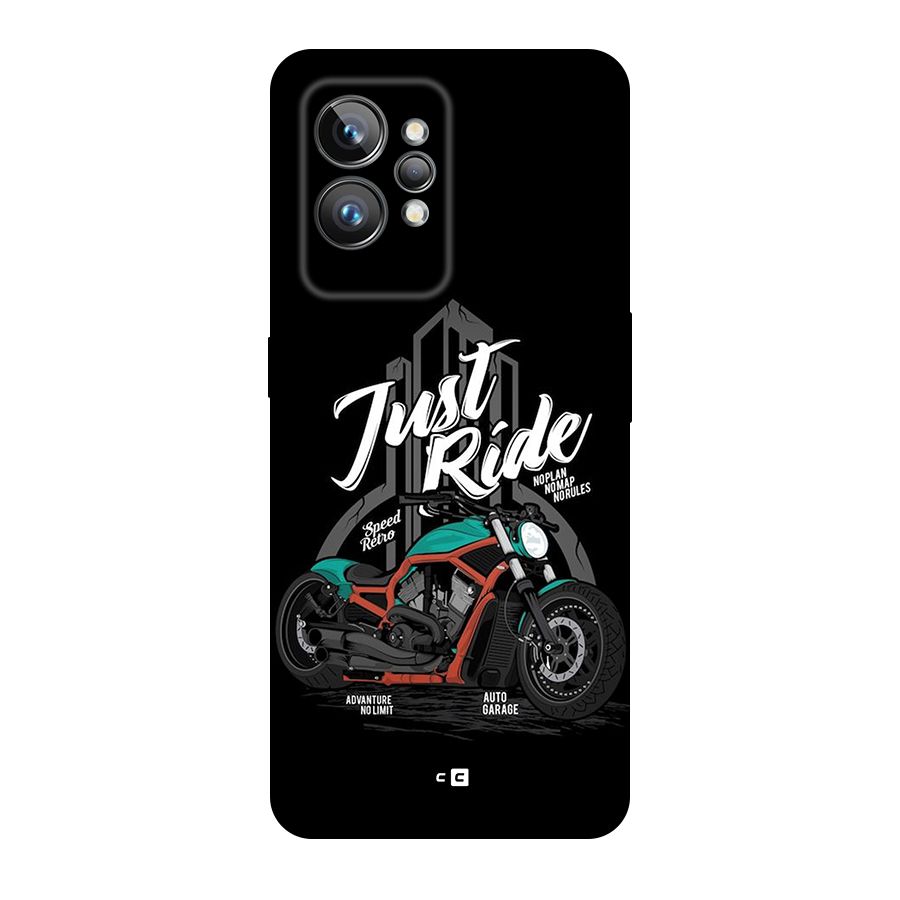 Just Ride Speed Original Polycarbonate Back Case for Realme GT2 Pro