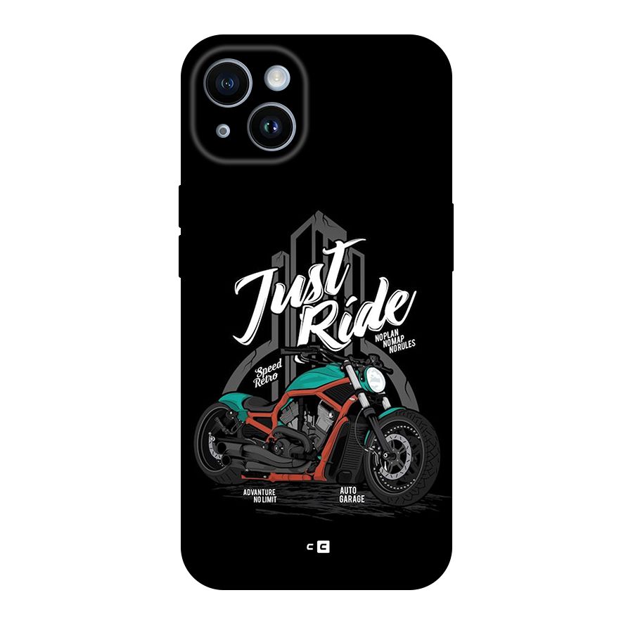 Just Ride Speed Original Polycarbonate Back Case for iPhone 14
