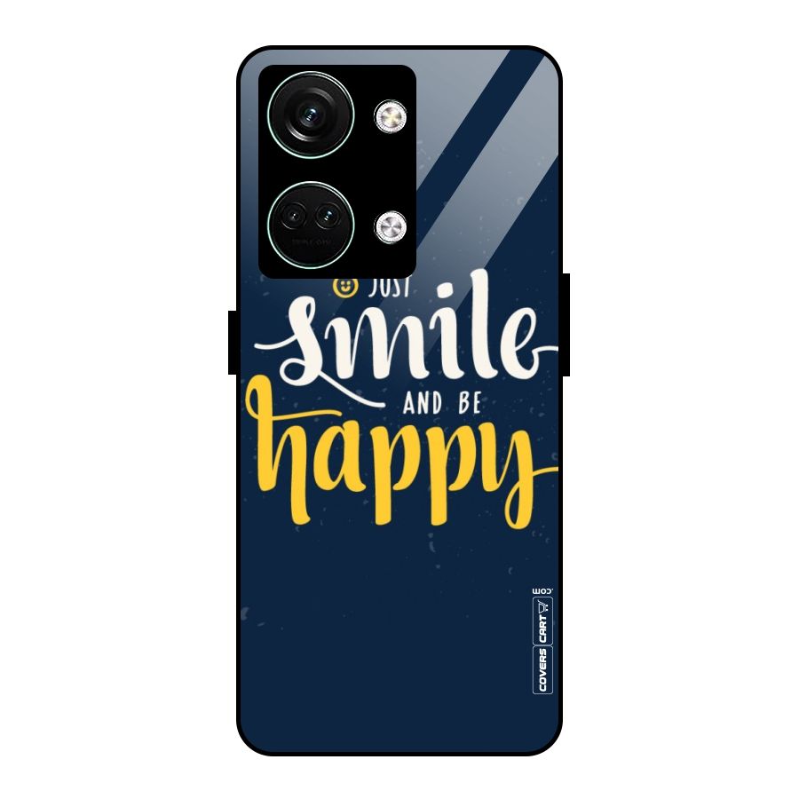 Just Smile Glass Back Case for Oneplus Nord 3