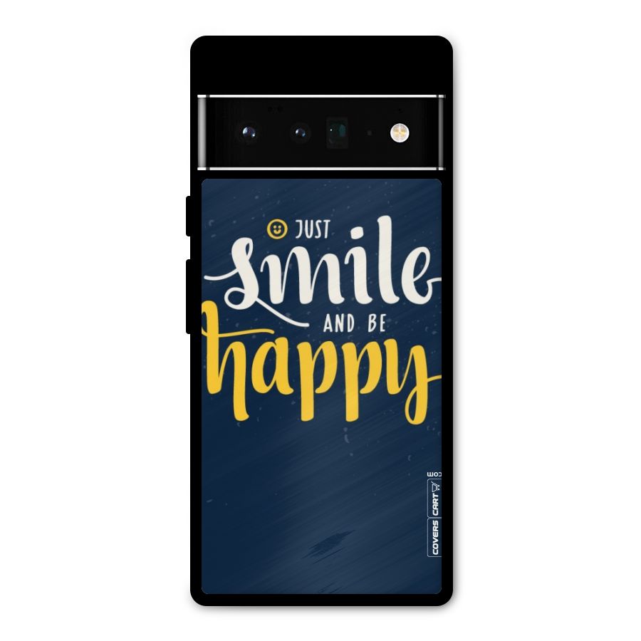 Just Smile Metal Back Case for Google Pixel 6 Pro